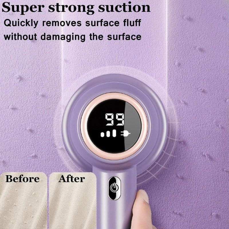 Digital Display Fabric Shaver Luvikno