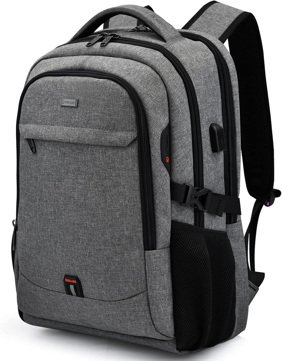 Vanntett reise laptop ryggsekk med USB-port og organisert lagring | Luvikno