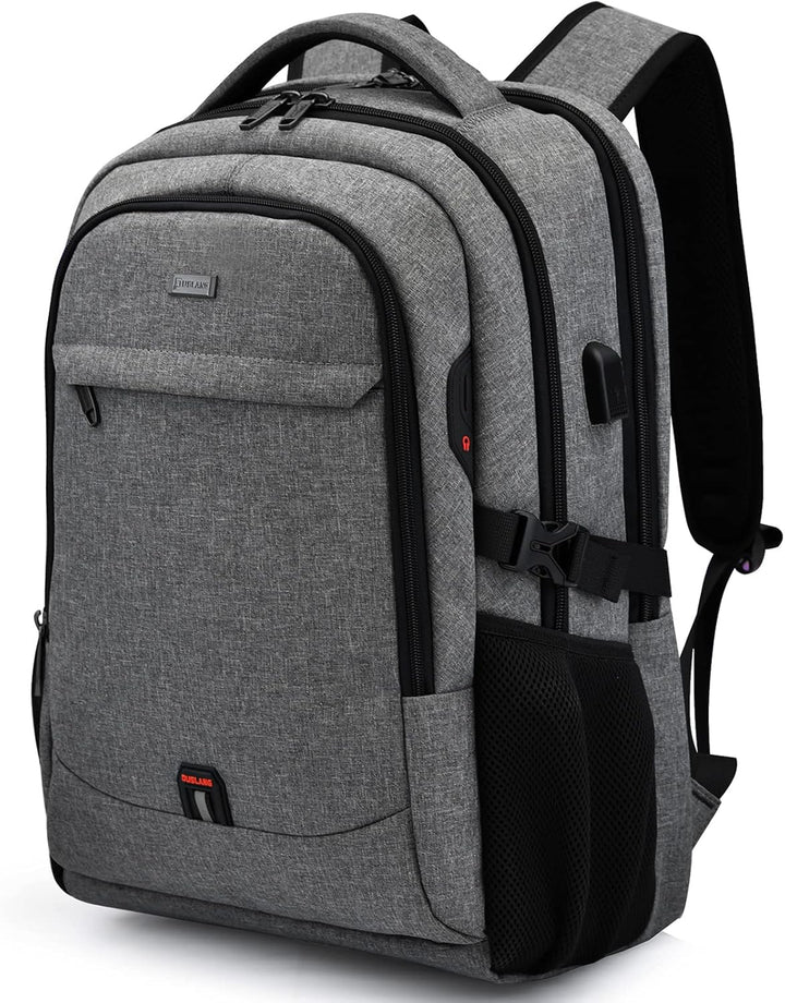 Vanntett reise laptop ryggsekk med USB-port og organisert lagring | Luvikno