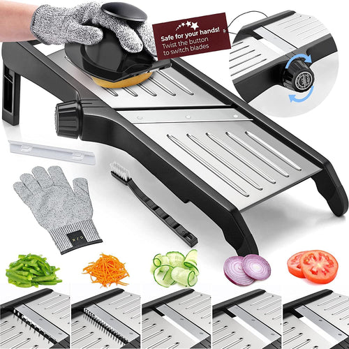 SlicerPro – Sikkerhetssett med Kutebestandige Hansker Luvikno