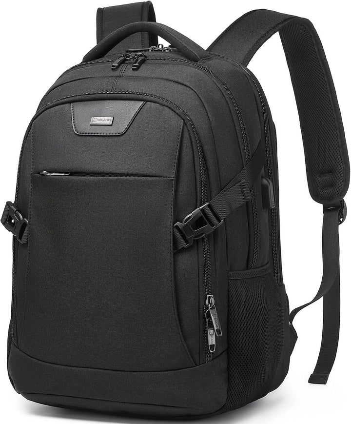 Vanntett reise laptop ryggsekk med USB-port og organisert lagring | Luvikno