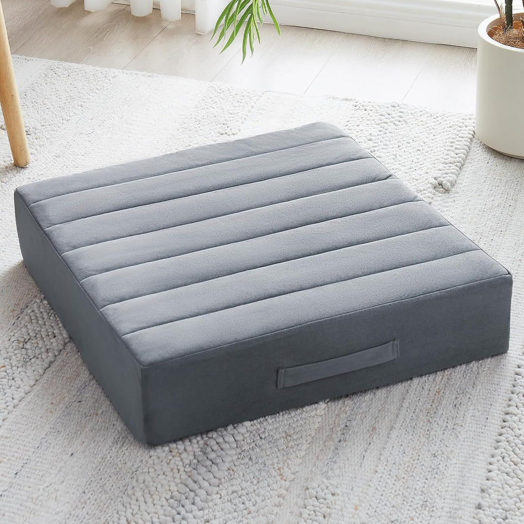 ZenCushion - Luksus Meditasjonspute med Komfortabelt Trekk Luvikno