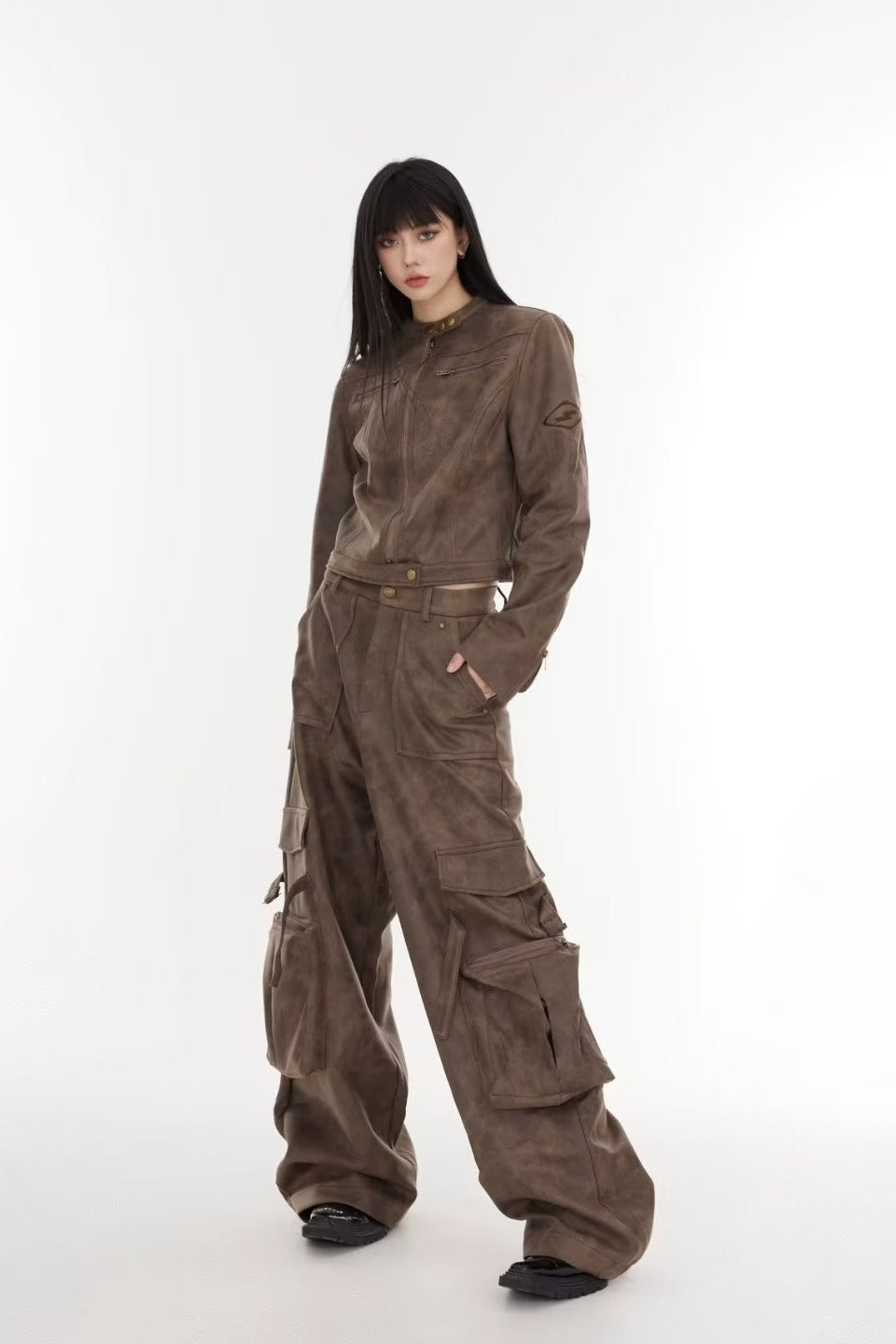 Luvik | Batik Pystykaulus Takki