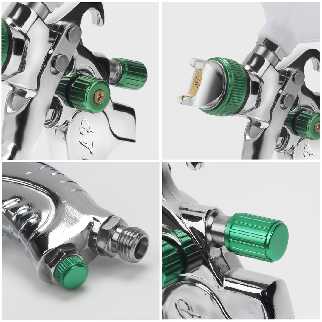 HVLP Spray Gun Spray Gun Set med rustfritt stål dyse | Luvikno