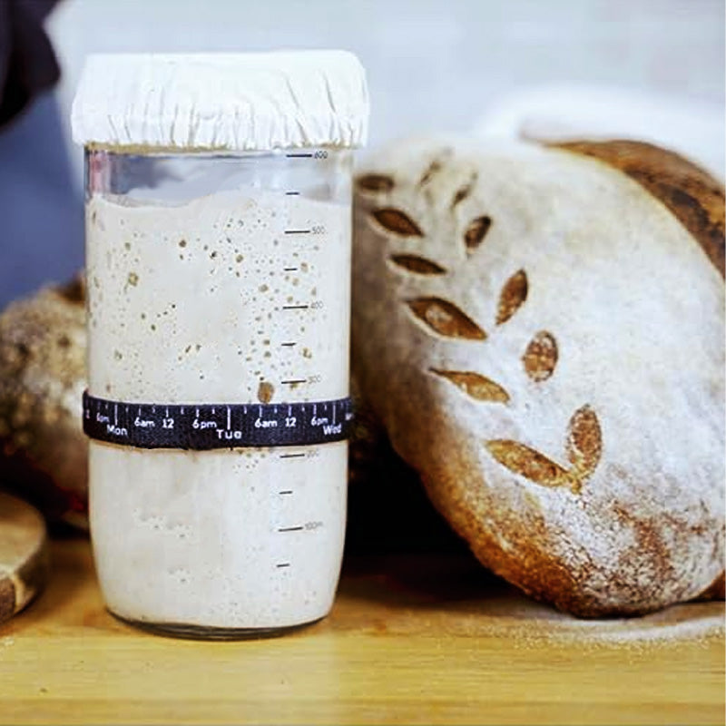 CraftRise Surdeigsstarter Kit — Mester endelig perfekt surdeig uten anstrengelse og lag håndlagde brød uten bekymringer! | Luvikno