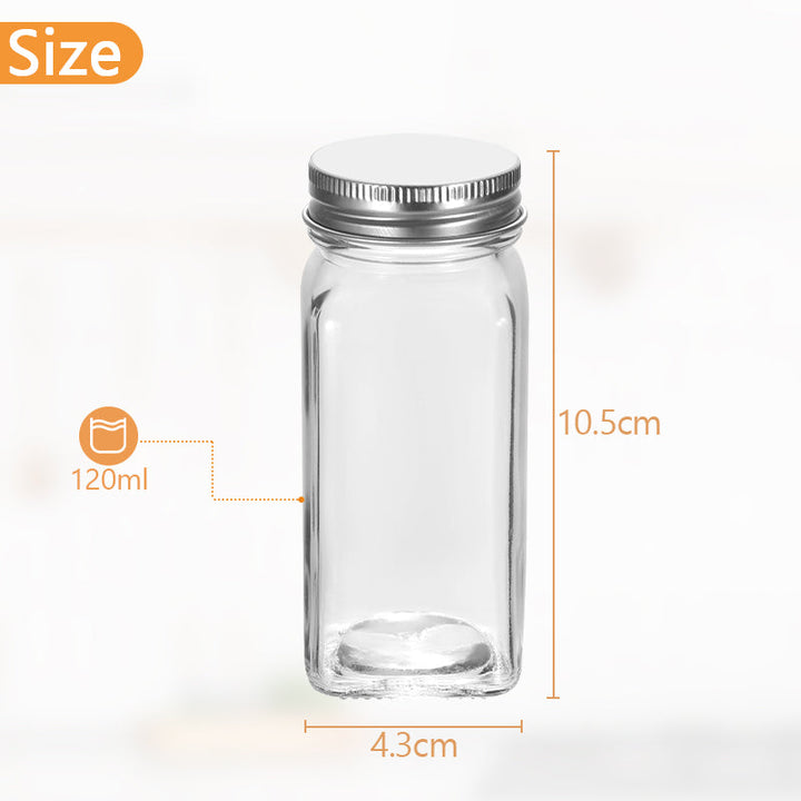 Flip Top Kryddesky Container 12 Stykker | Luvikno