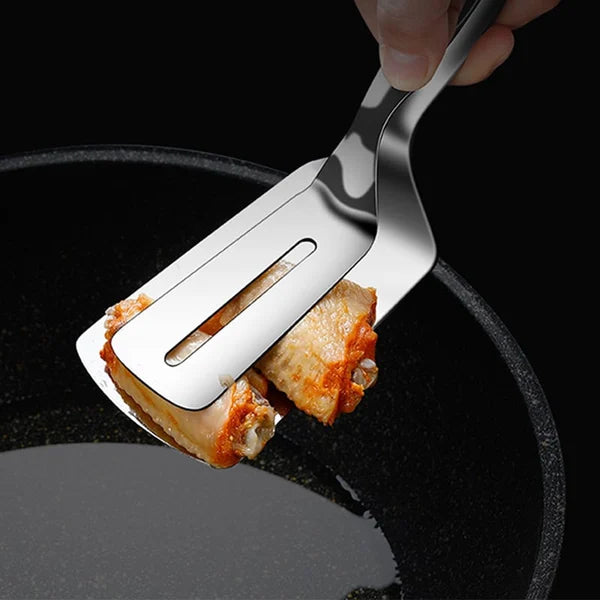 Dobbelt-sidig rustfritt stål spatula | Luvikno