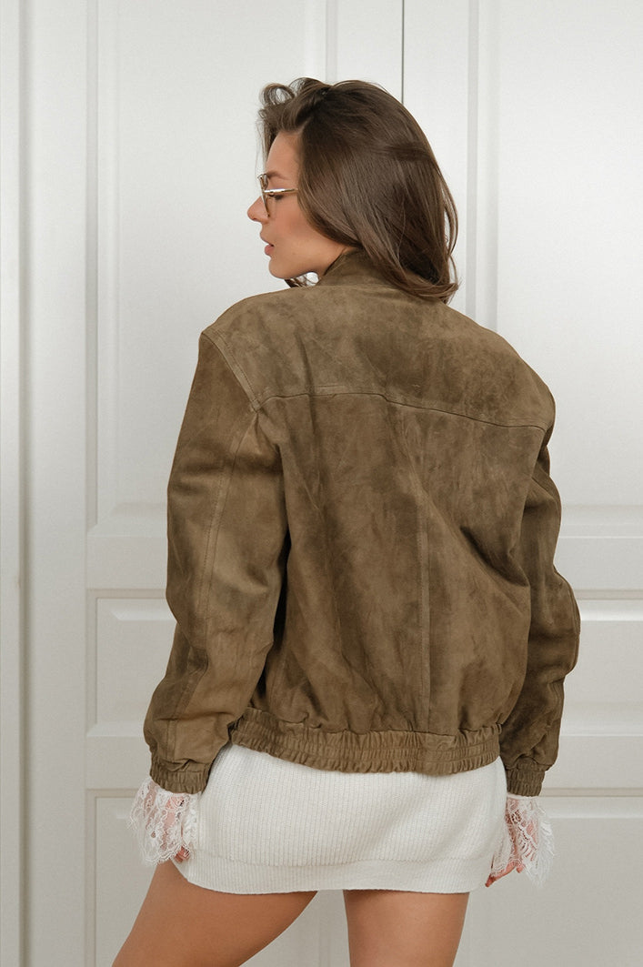 Luvik | Khaki Skinnjakke