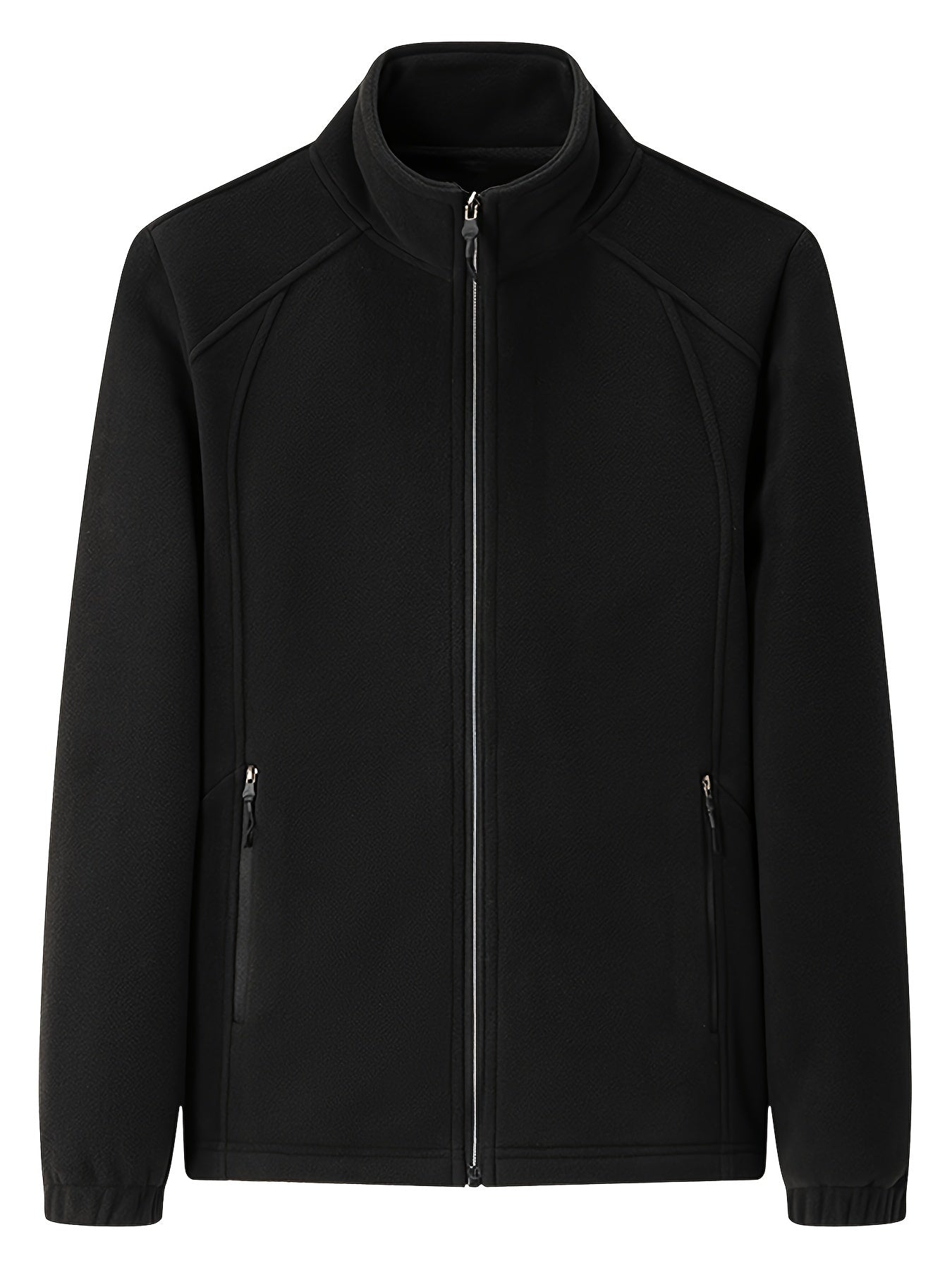 Luvik | Korkea kauluksellinen fleece-takki ja pitkät hihat