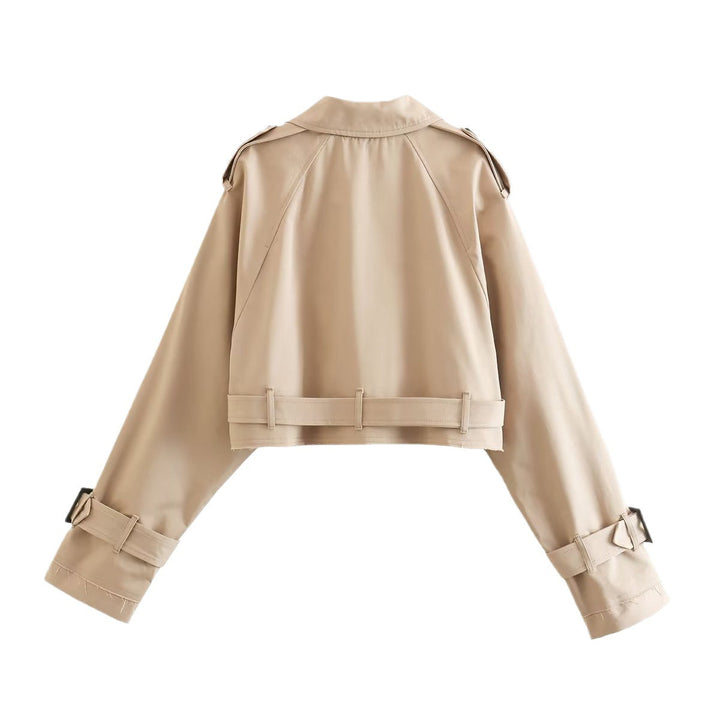 Luvik | Kort trenchcoat