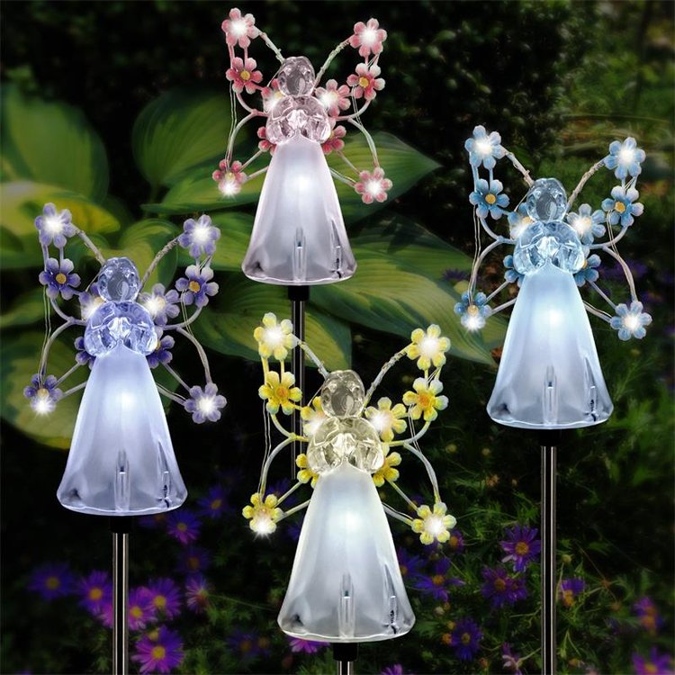 Luvikno | 👼Vanntette Solar Engel-lampe