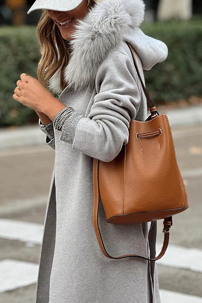 Luvik | löysä nauhakuoritakki