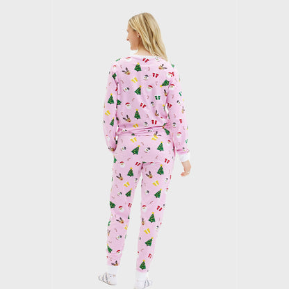 Luvik | Der Pinkish Joulupyjama - Naiset