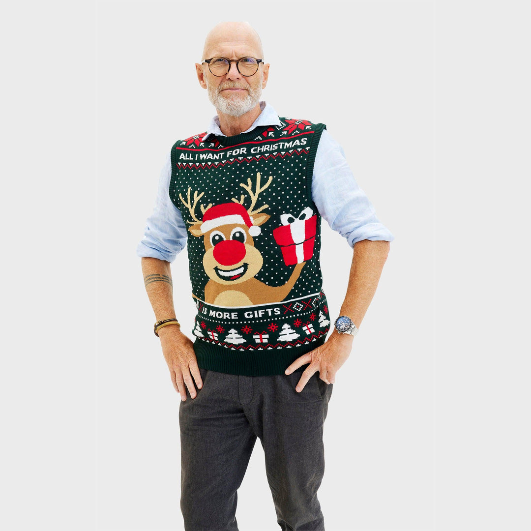 Luvik | Rudolf juletrøye - Menn