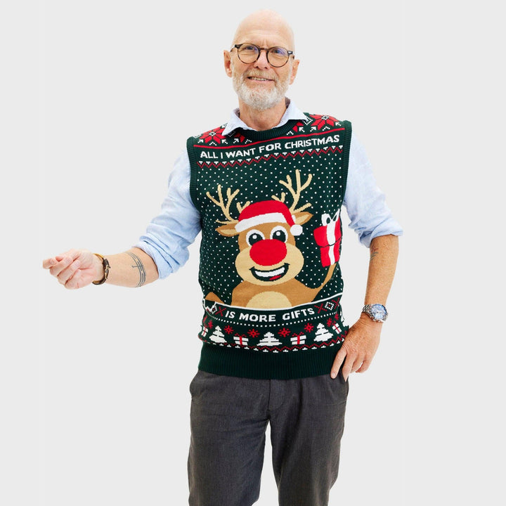 Luvik | Rudolf juletrøye - Menn