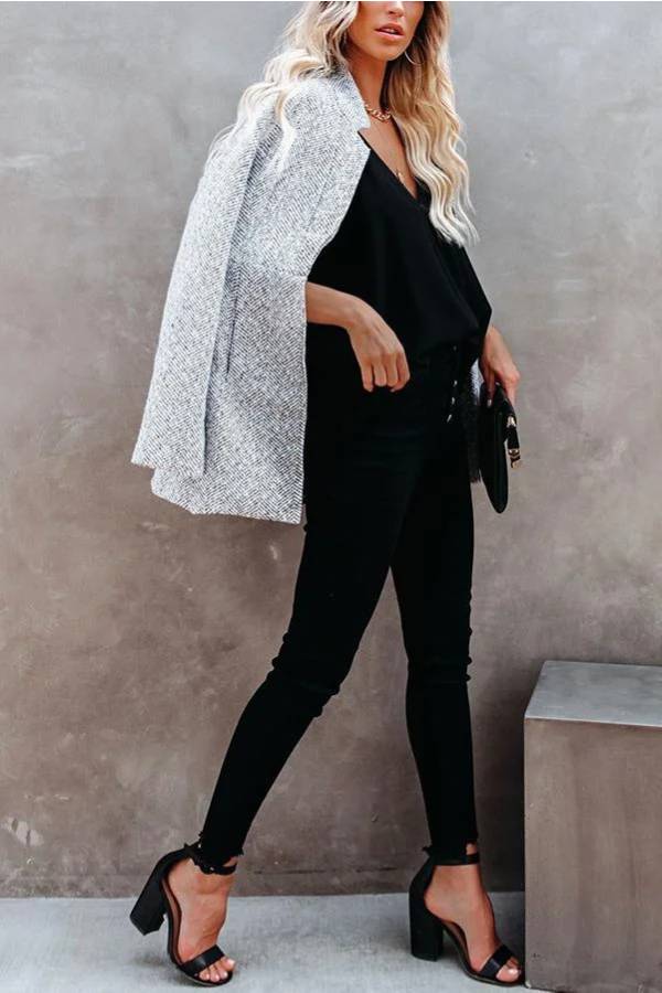 Luvik | Rento yksivärinen takki