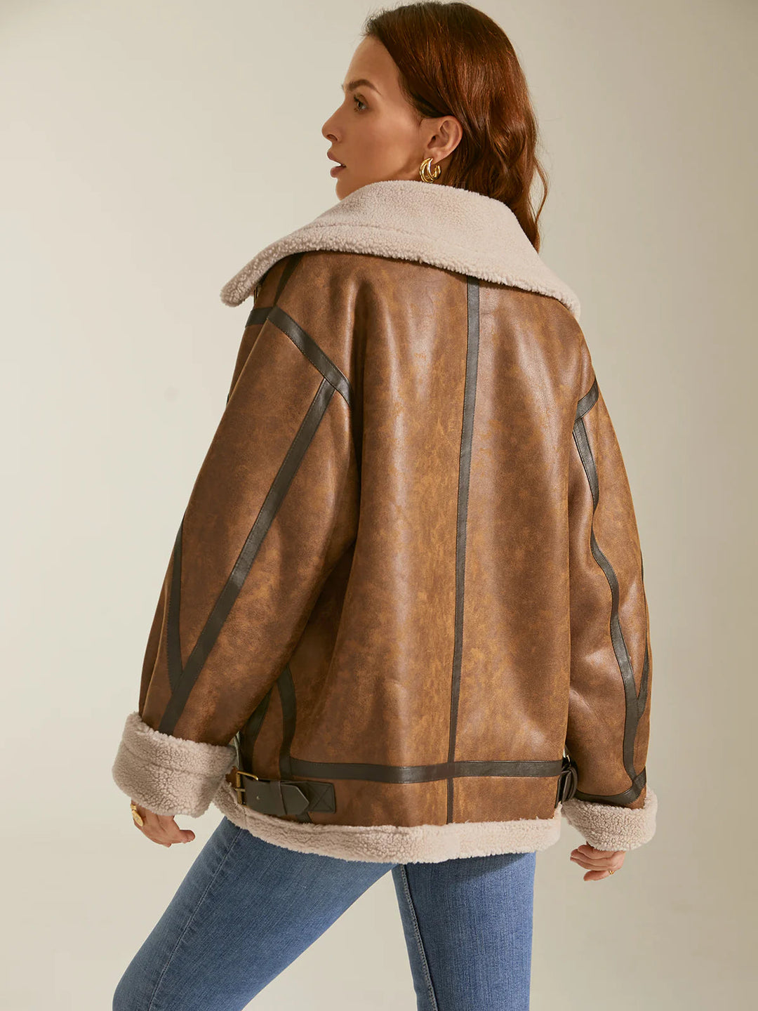 Luvik | Foret Nubuk Shearling Pilotjakke