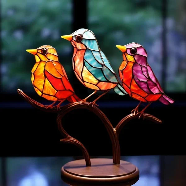 LuxeBird – Håndlagde Glassfugler for Innredning Luvikno