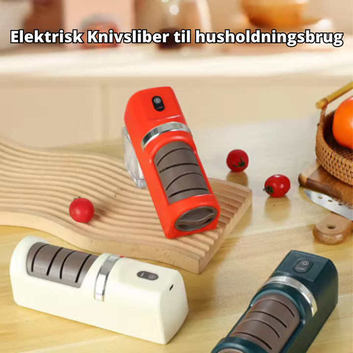 Elektrisk knivsliper med batteri 1200mAh | Luvikno