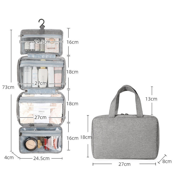 Luvikno | Store kapasitet reise toalettmappe