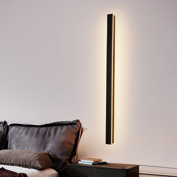 Zenith - Tight LED Vegglamper Svart Metall for Innendørs og Utendørs, Moderne Design for Hage og Hall | Luvikno