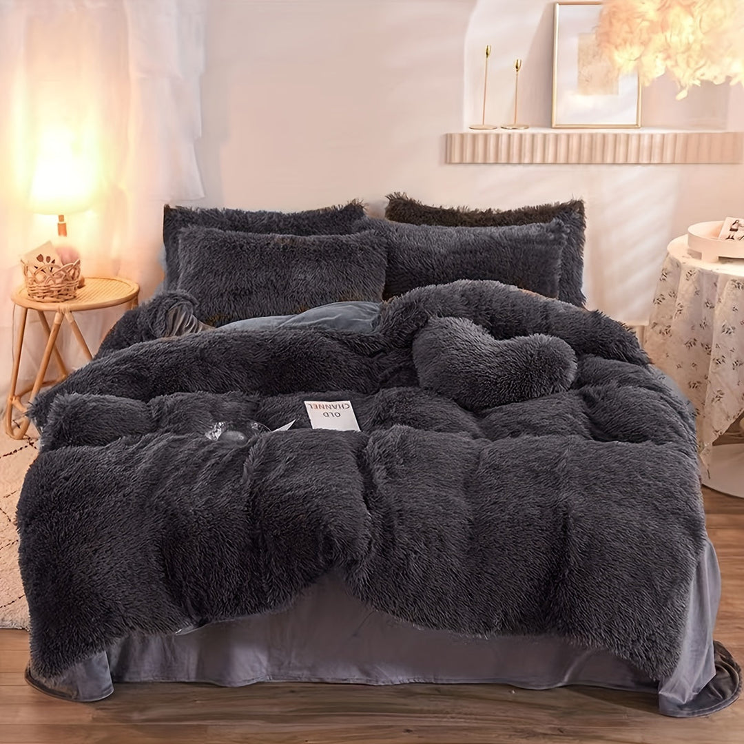 Luvikno | Luksuriøst Fløyels Duvet Dekkesett for Ultimat Komfort