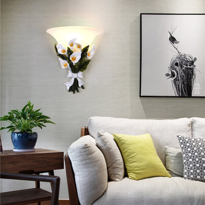 BloomLight - Botanisk Vegglampe med LED-belysning Luvikno