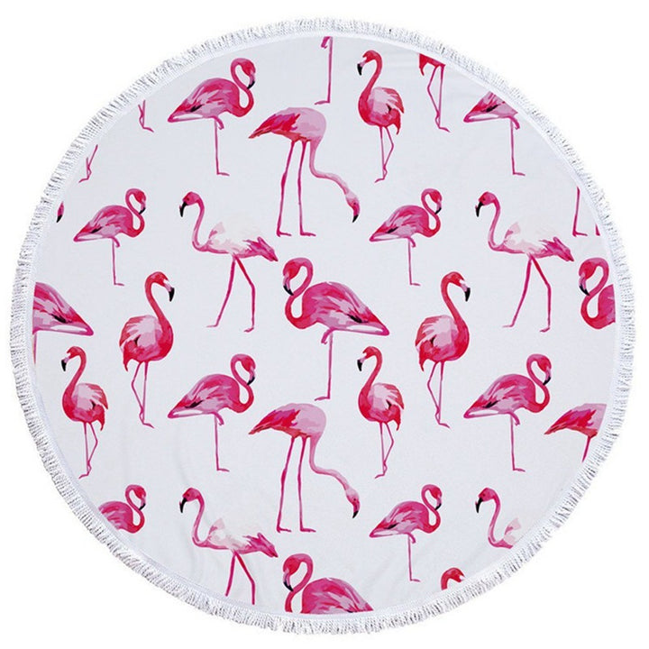Dame stor strandligger med Hamburger-design Luvikno