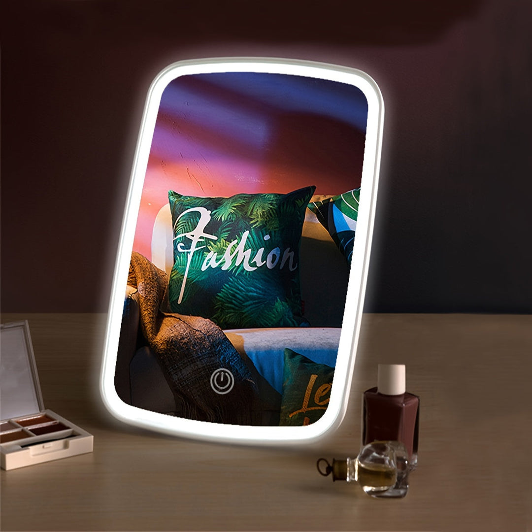 BloomMirror - Elegant LED Sminkespeil USB Lader Luvikno