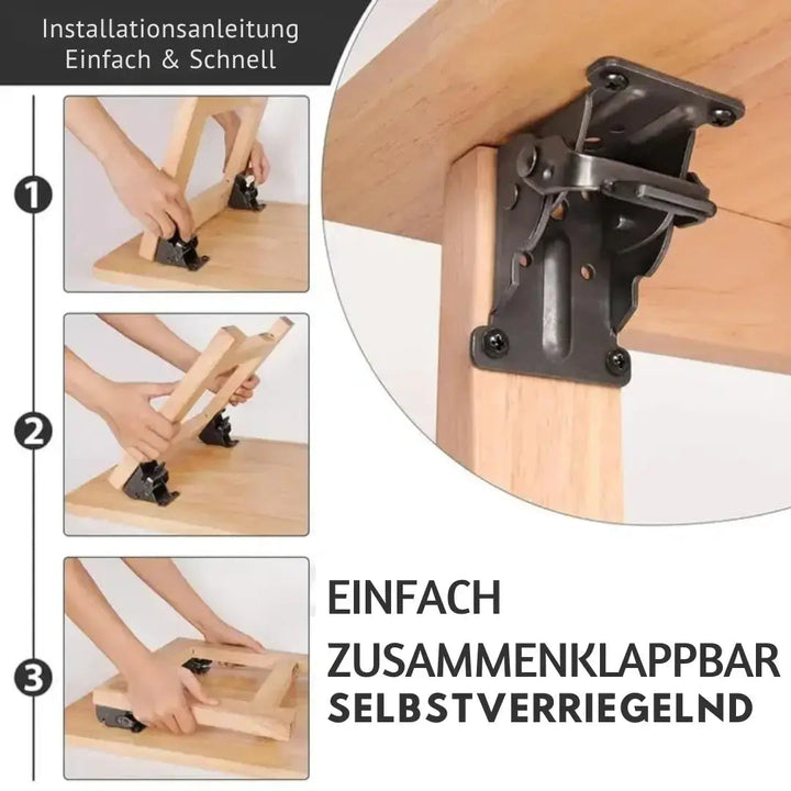 Luvikno | PowerKlapp Stabiliseringsvinkel — Sett en stopper for vingling og nyt robust, kraftfull frihet for møblene dine