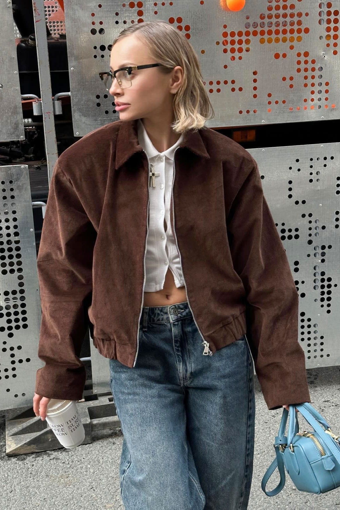 Luvik | Corduroy Collar Jacket