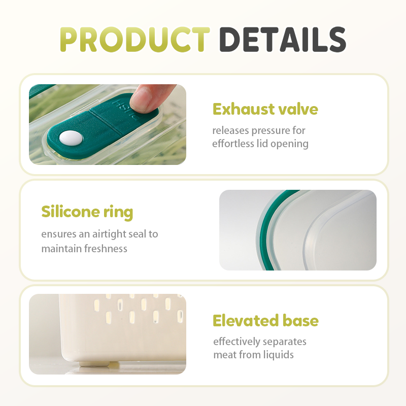 PureSeal Fresh Container — Fershet du kan føle og mat som varer lenger | Luvikno