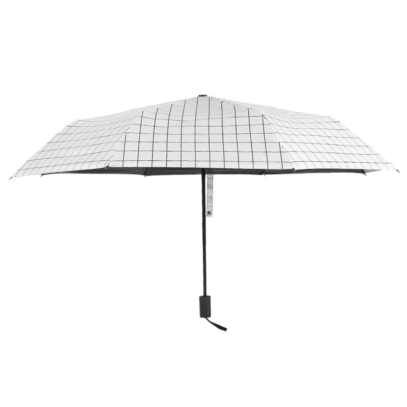 Damen Automatischer Teleskop-Regenschirm mit ergonomischem Griff Luvikno