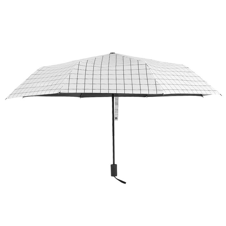 Damen Automatischer Teleskop-Regenschirm mit ergonomischem Griff Luvikno