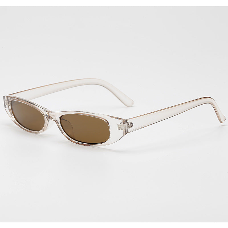 Dame stilige solbriller med moderne design og smal ramme Luvikno