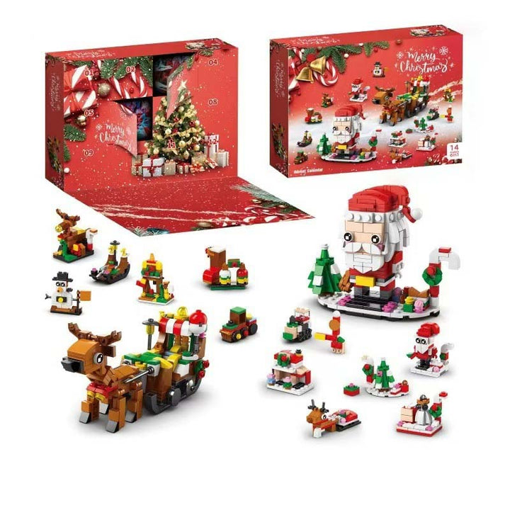 BuildJoy - Festlige Byggeklosser Adventskalender Luvikno