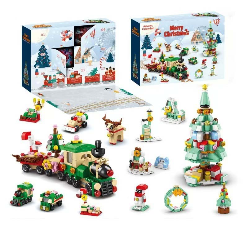 BuildJoy - Festlige Byggeklosser Adventskalender Luvikno