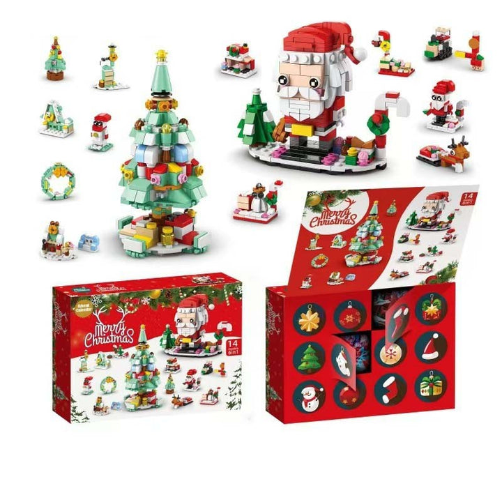 BuildJoy - Festlige Byggeklosser Adventskalender Luvikno
