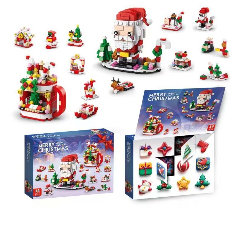 BuildJoy - Festlige Byggeklosser Adventskalender Luvikno