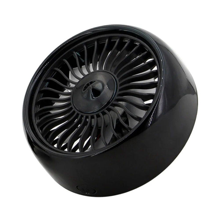 USB Bil Ventilator med 3 Hastigheter & Fargerik LED Lys | Luvikno
