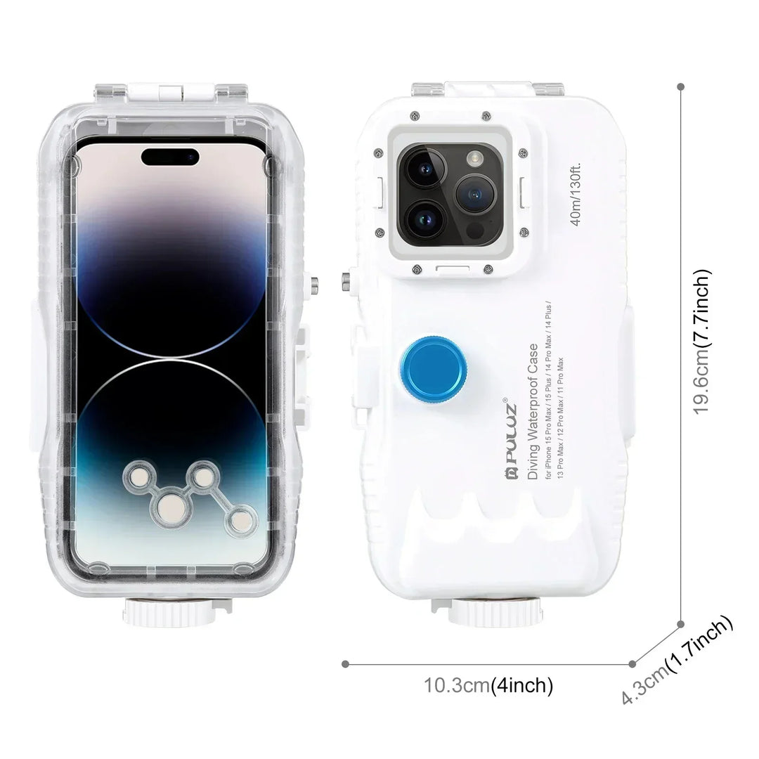 Luvikno | 40 Meter Forseglet Vanntett iPhone Etui
