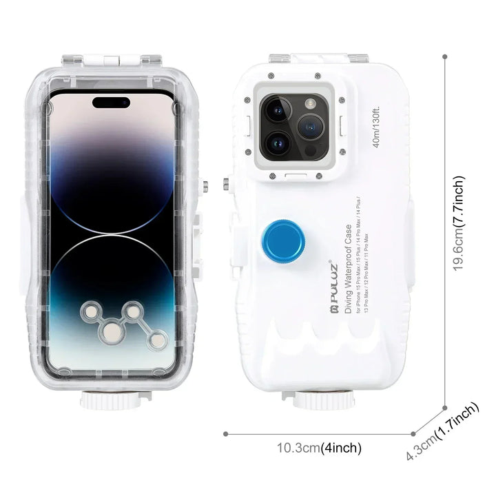 Luvikno | 40 Meter Forseglet Vanntett iPhone Etui