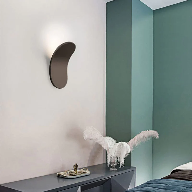 Vegglampe Nordisk Stil Jern Vegglampe Luvikno