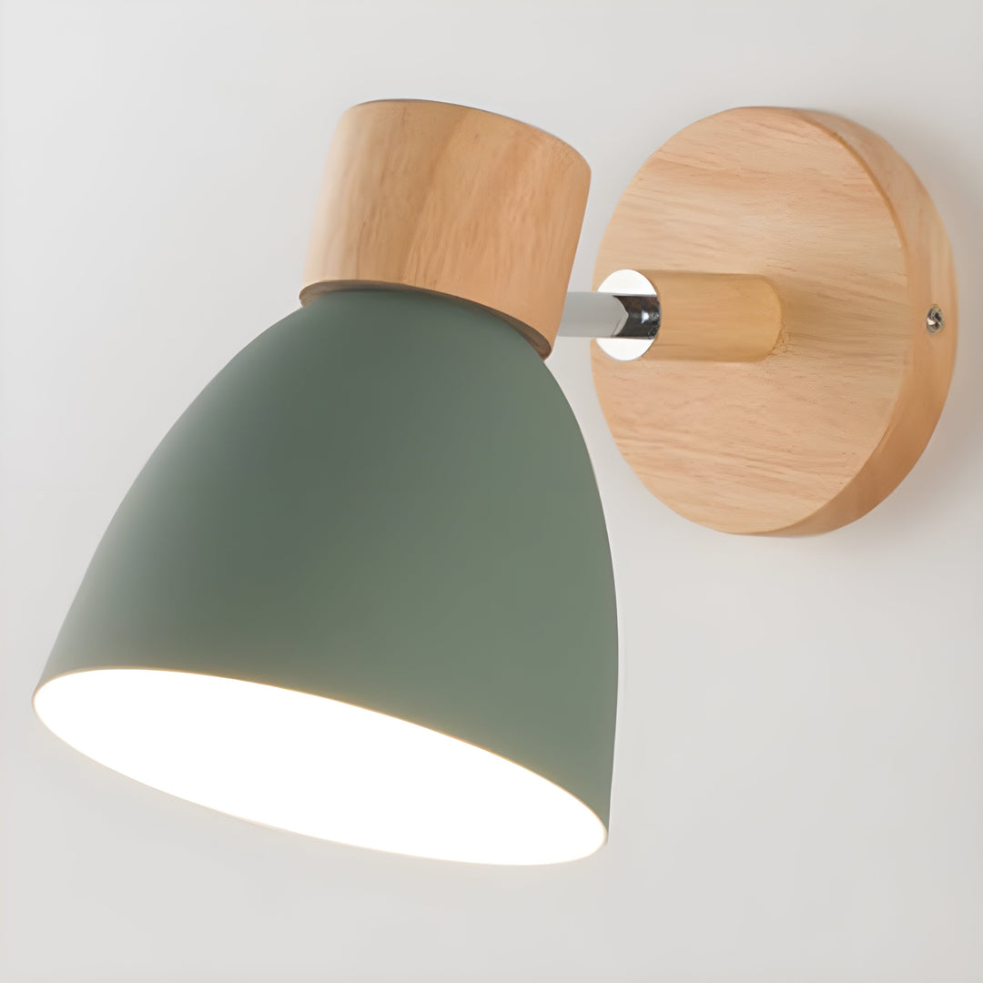 Luvikno | Tre Norsk Vegglampe med Bryter for Soverommet