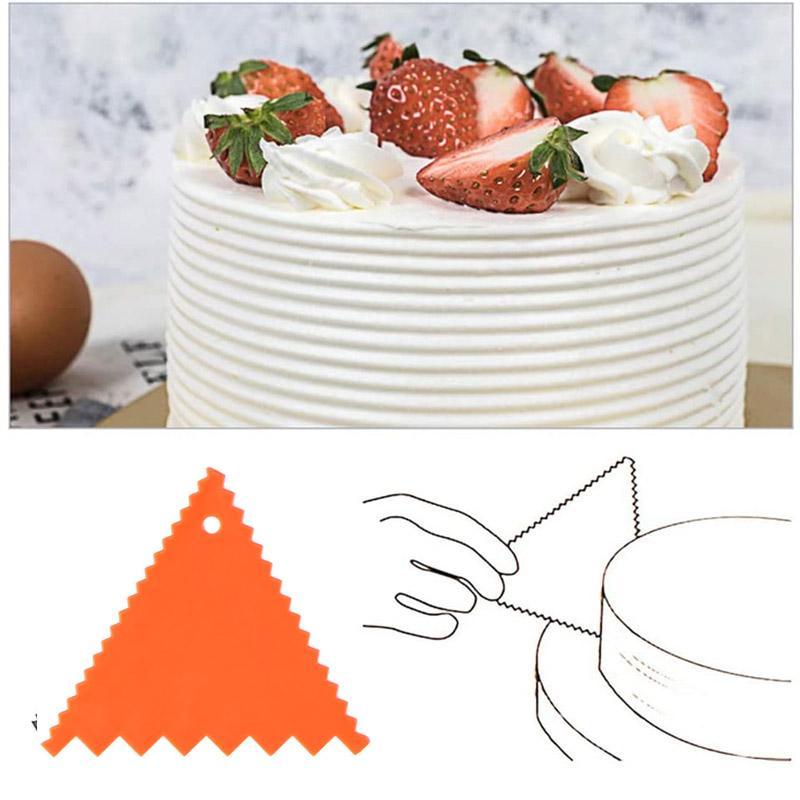 Kake Skraper Kanten Dekorering Sett (6 PCS) | Luvikno