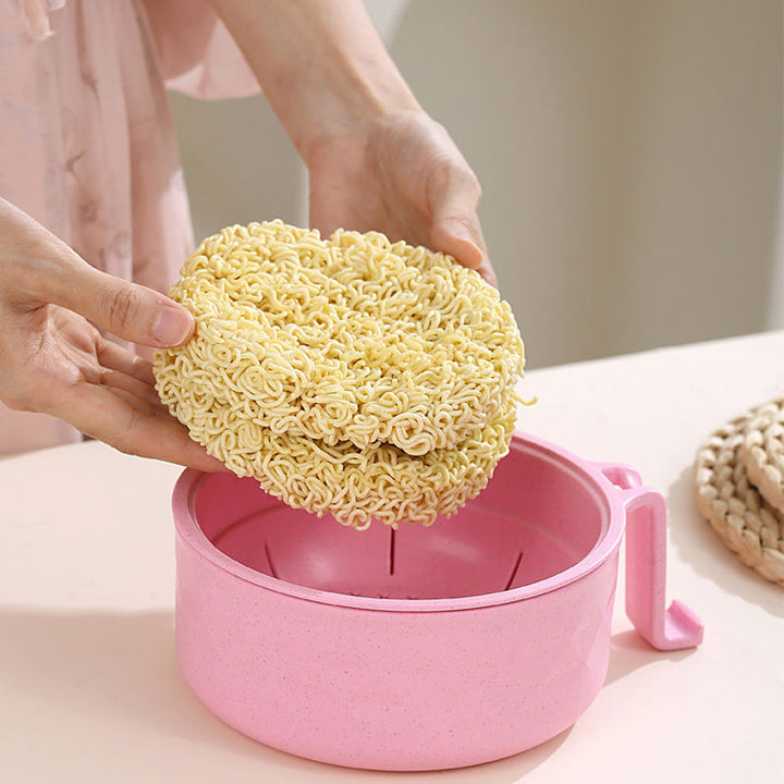 1200ml Mikrobølgeovn Ramen Skåler med Sil | Luvikno