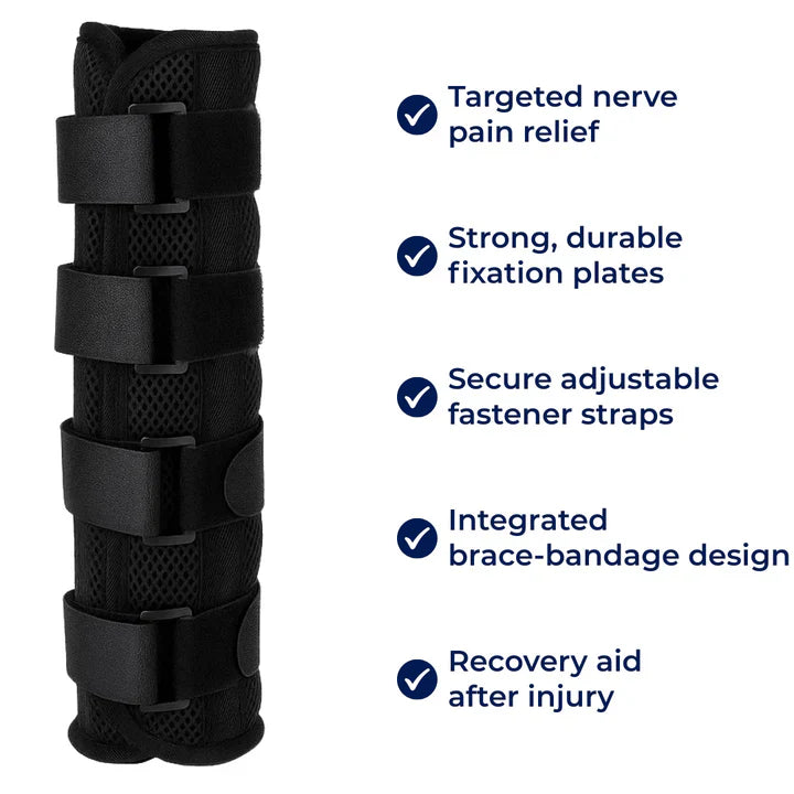 Forebygger ulnar nerve smerte – Pustende myk immobiliser – Søvnkomfort – Raskere gjenopprettingsstøtte Luvikno