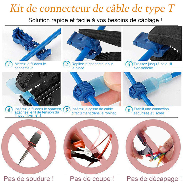 Wire Connector Kit Type T | Luvikno