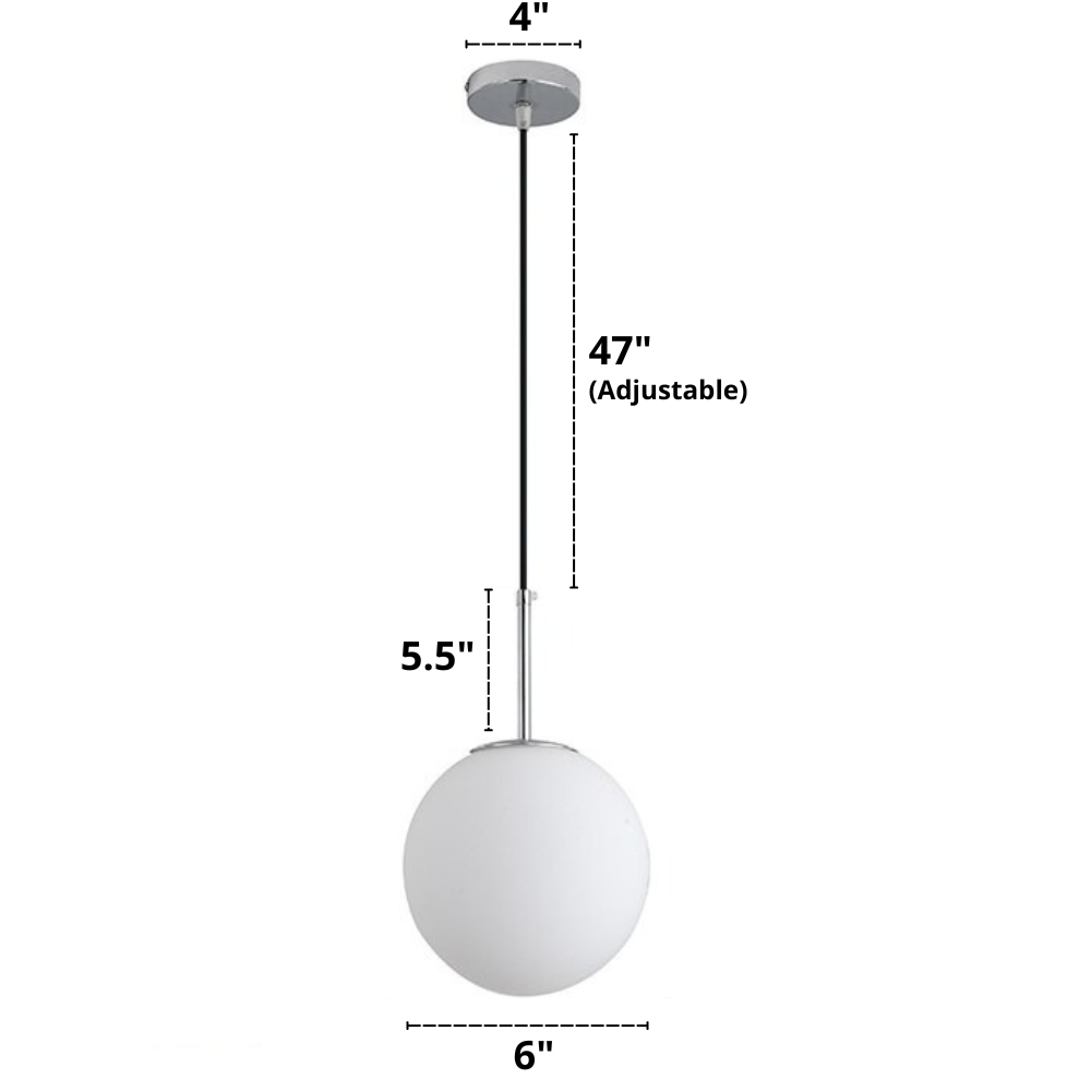 Nordic Glass Pendant Lamps | Luvikno