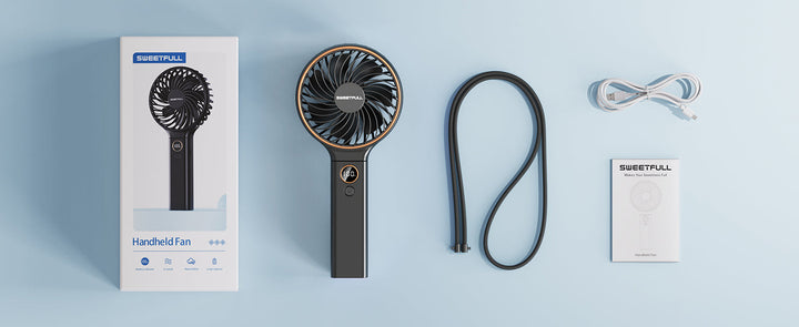 Håndholdt vifte, bærbar vifte 5000mAh | Luvikno
